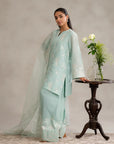 Ready to wear raw silk Pakistani suits for festive and formal wear