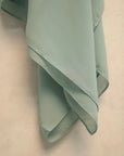 Sea green hijab scarf texture close-up – buy hijab scarf online Pakistan