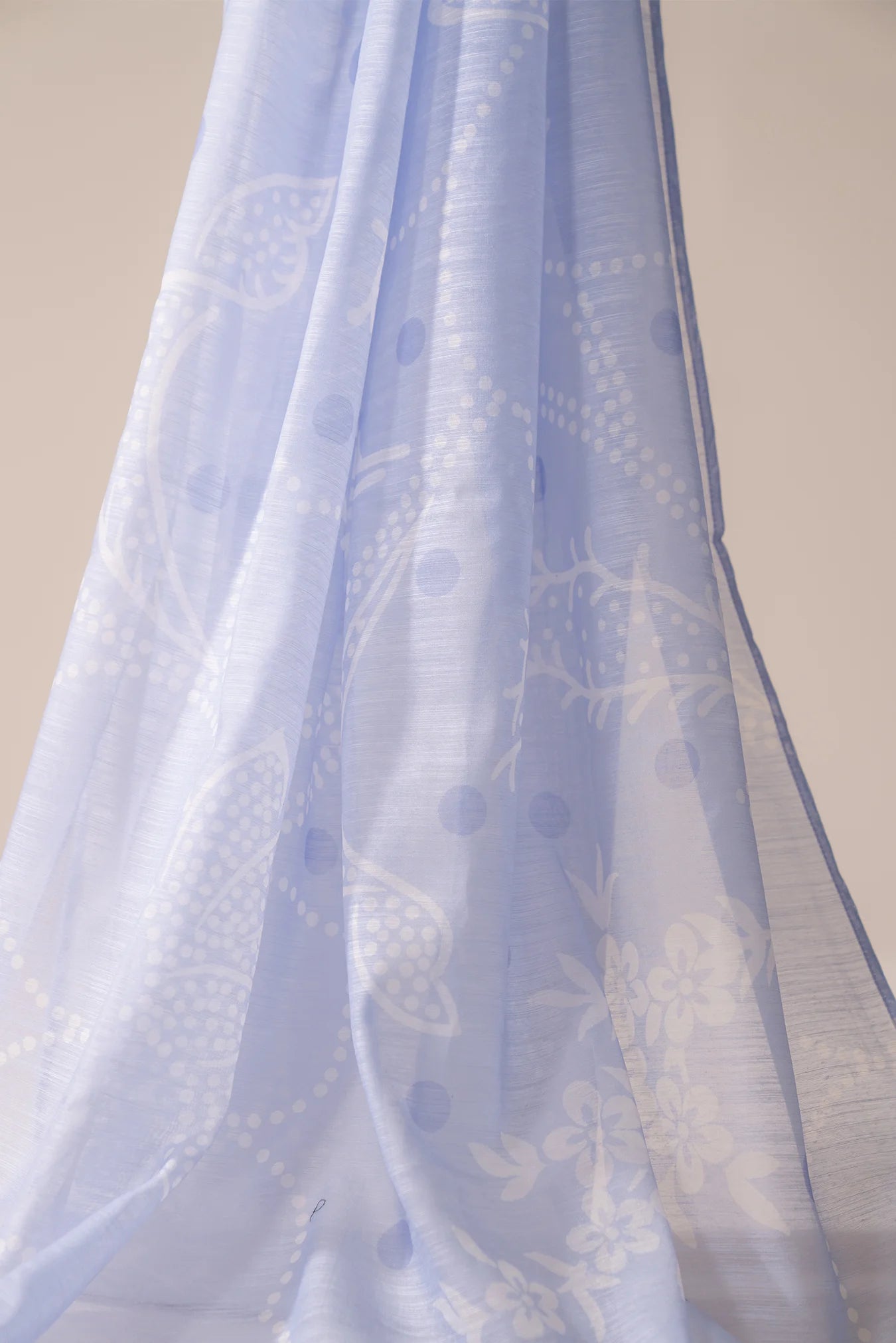 Shop Blue Printed Monark Dupatta 