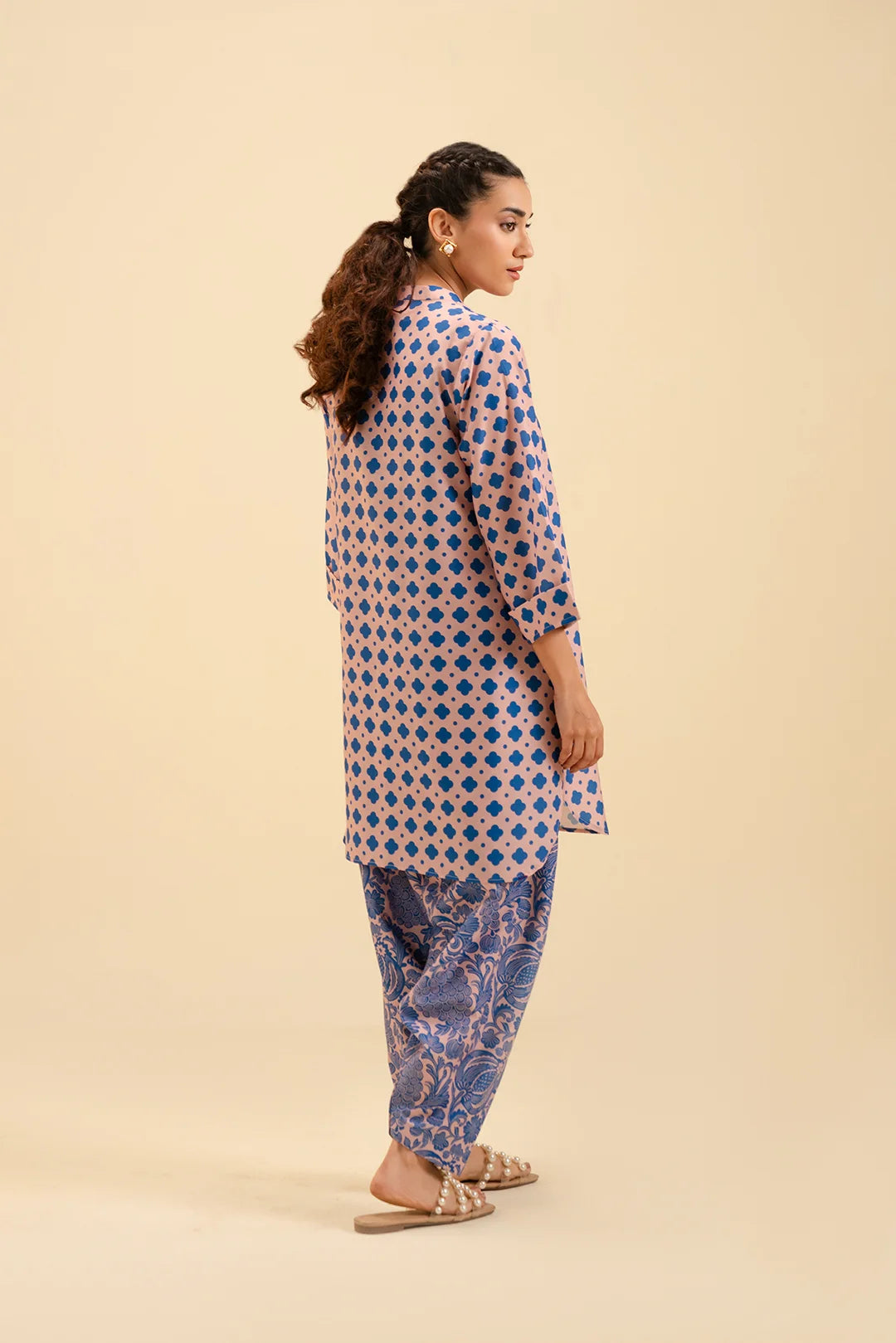 Shop Pakistani ethnic wear – latest 2-piece intermix suits for women.