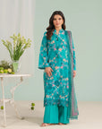 Shop Women embroidered lawn dress with dyed cambric trouser and chiffon dupatta, perfect for women in Jhelum Pakistan