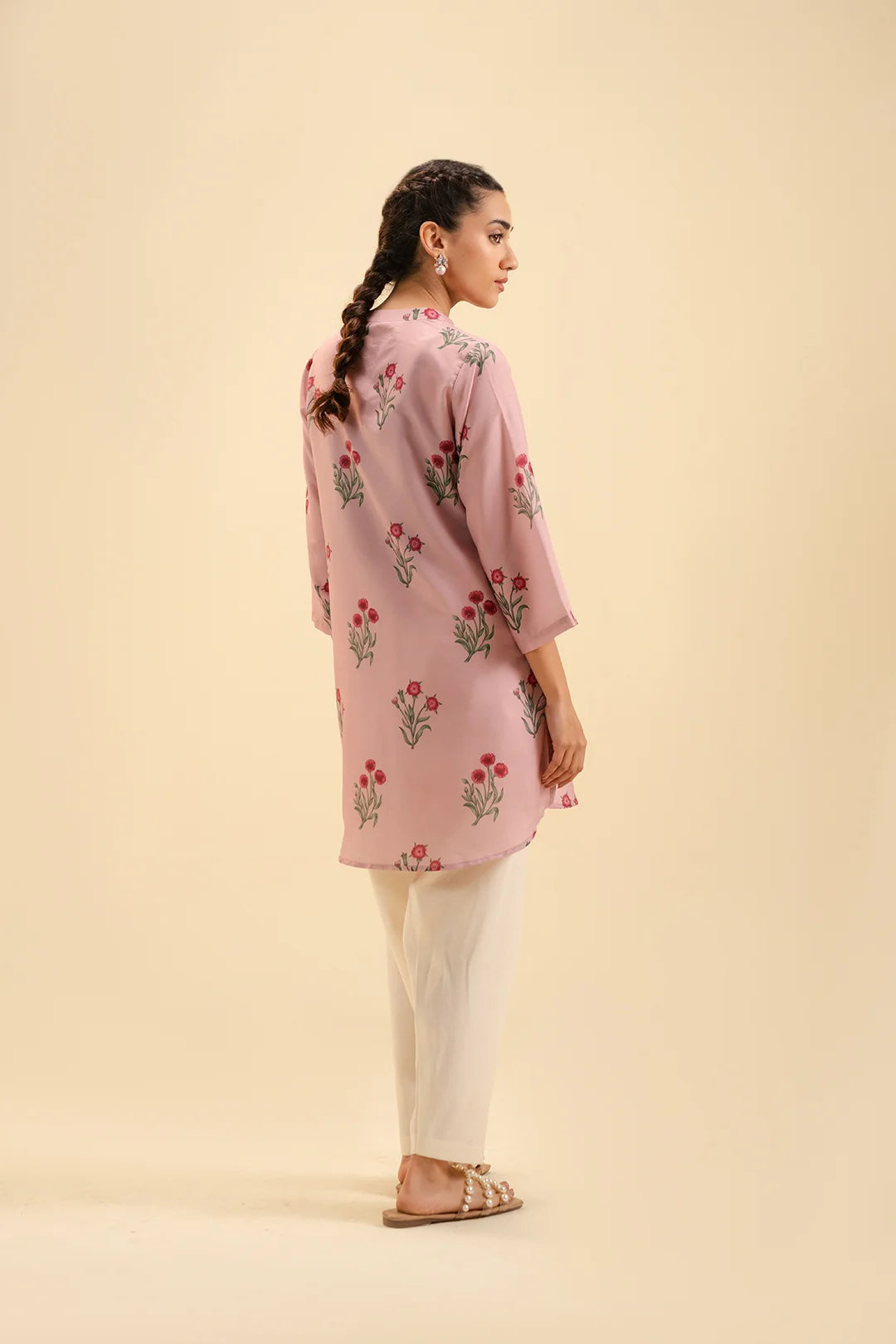 Shop women's printed intermix shirts – breathable and elegant everyday fashion.
