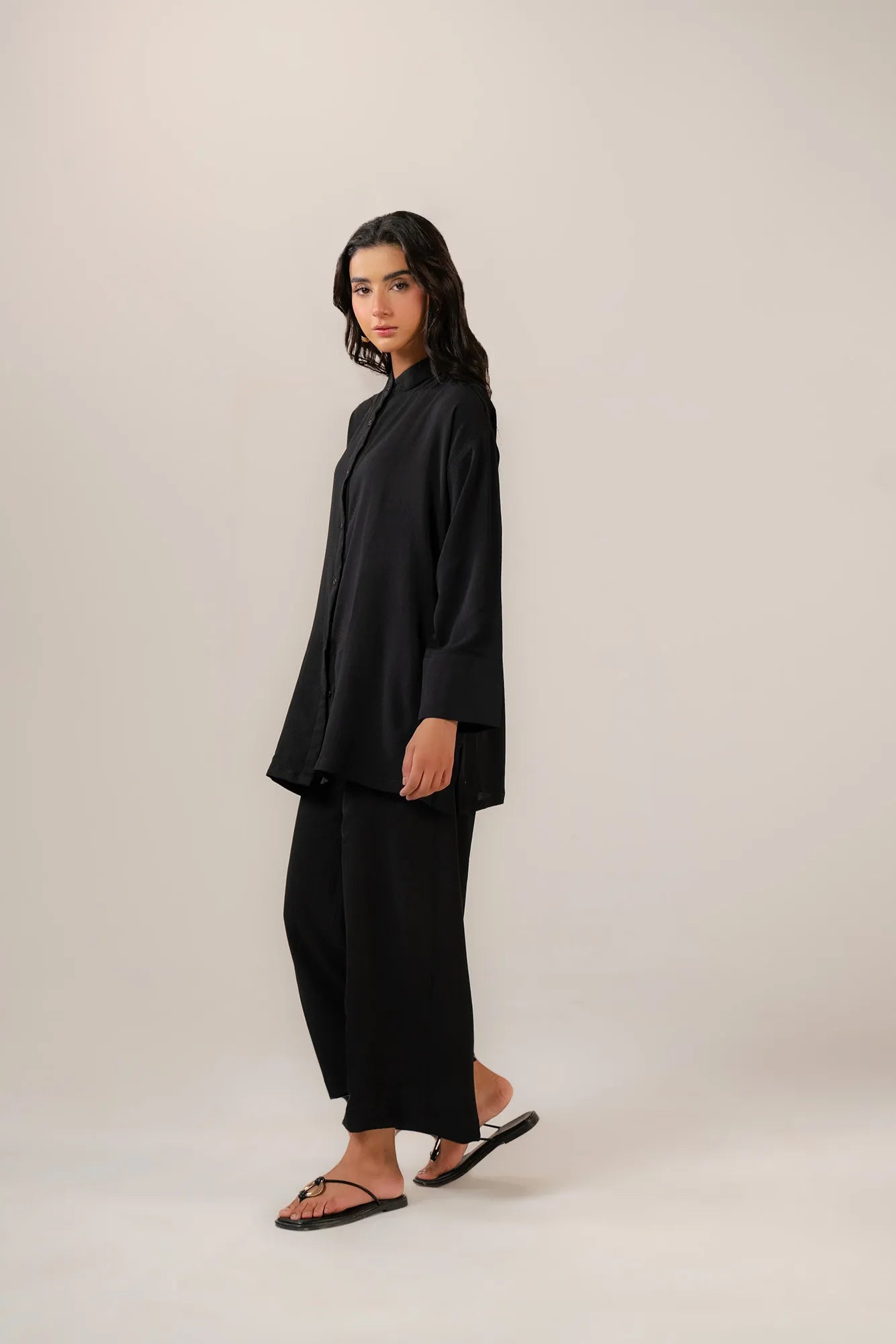 Solid Co ord Shirt