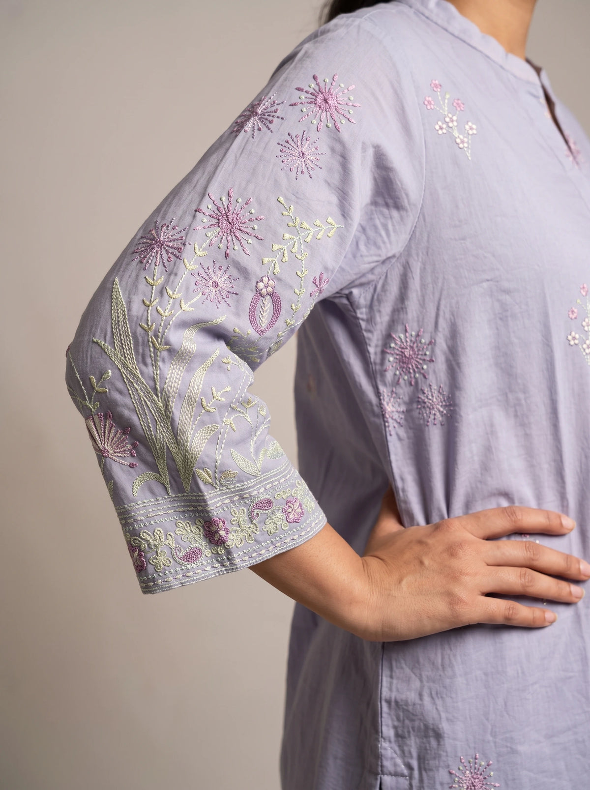 2 Piece Embroidered Lawn Suit Pret SS - 26