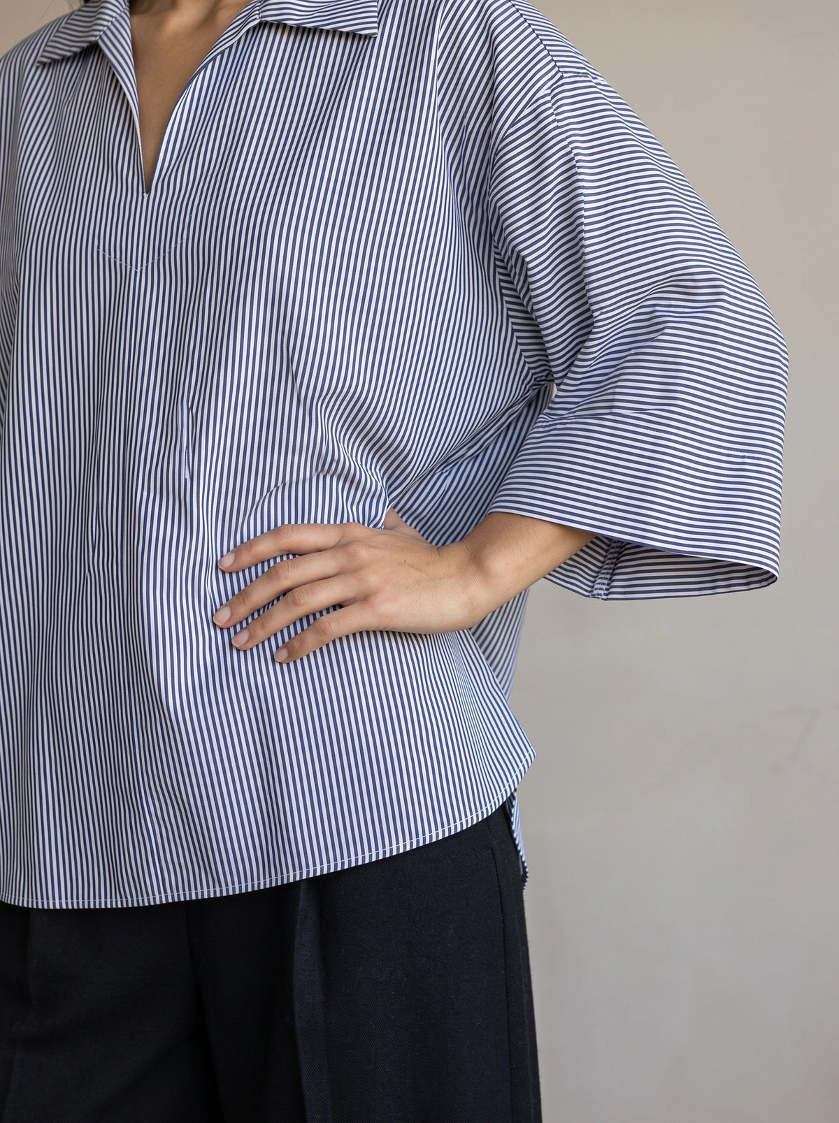 1 Piece Striped Shirt Pret Fall - 26