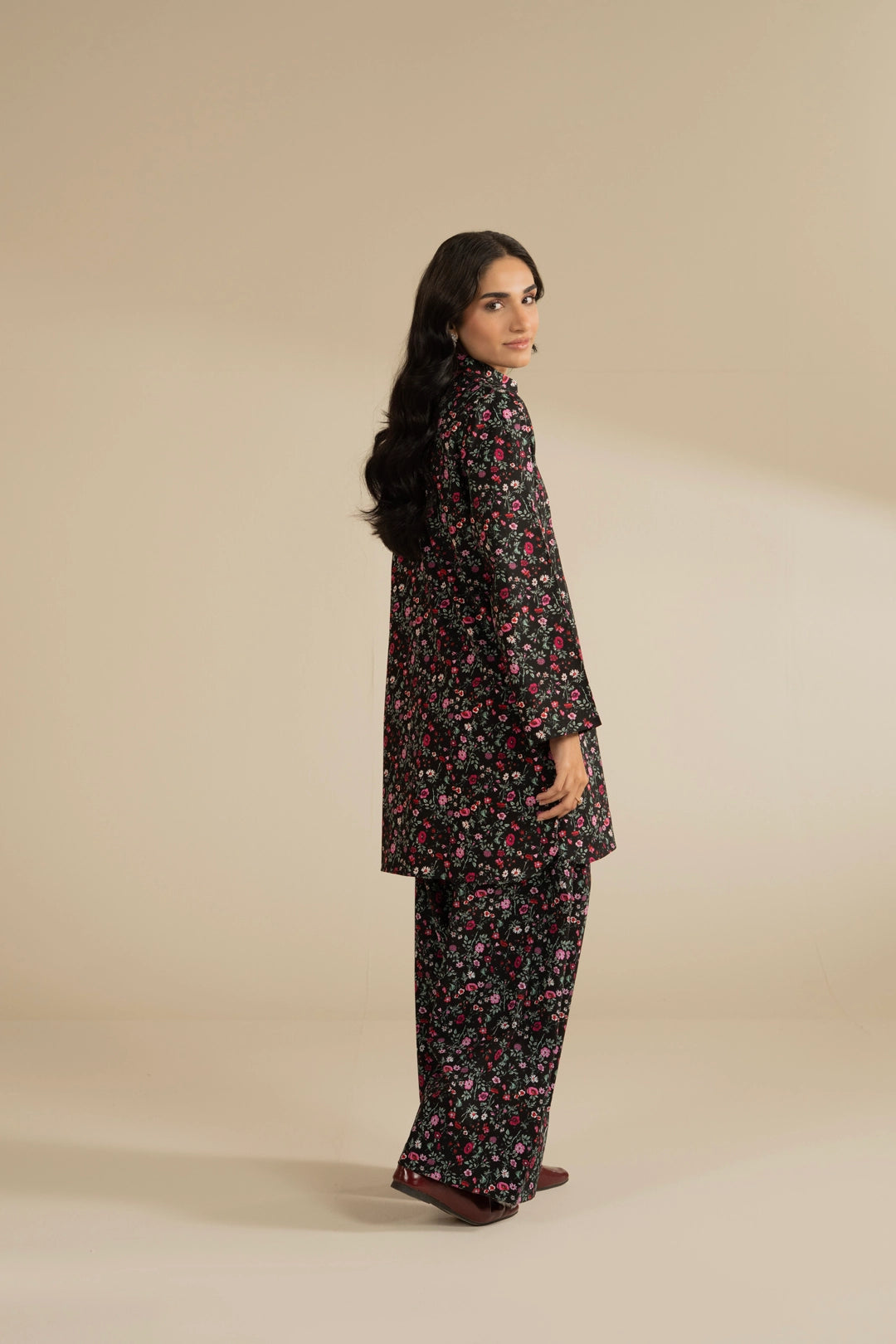 2 Piece Printed Suit Pret Fall - 25