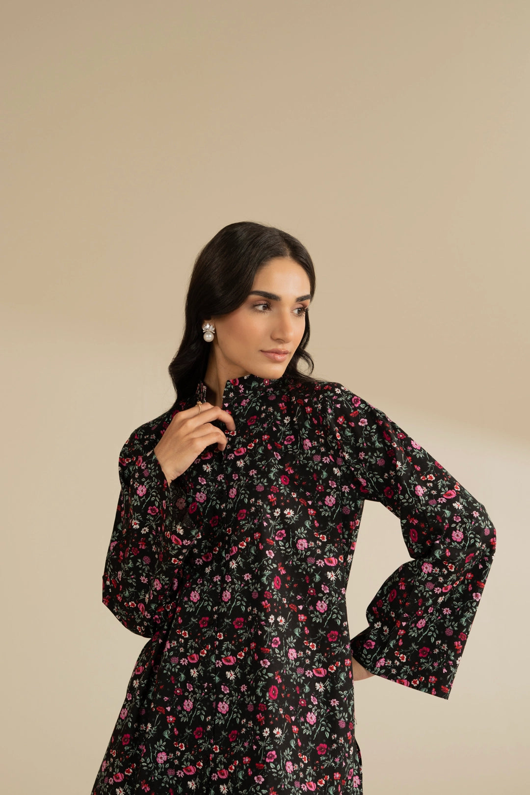 2 Piece Printed Suit Pret Fall - 25