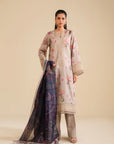 3 Piece Embroidered Lawn Suit