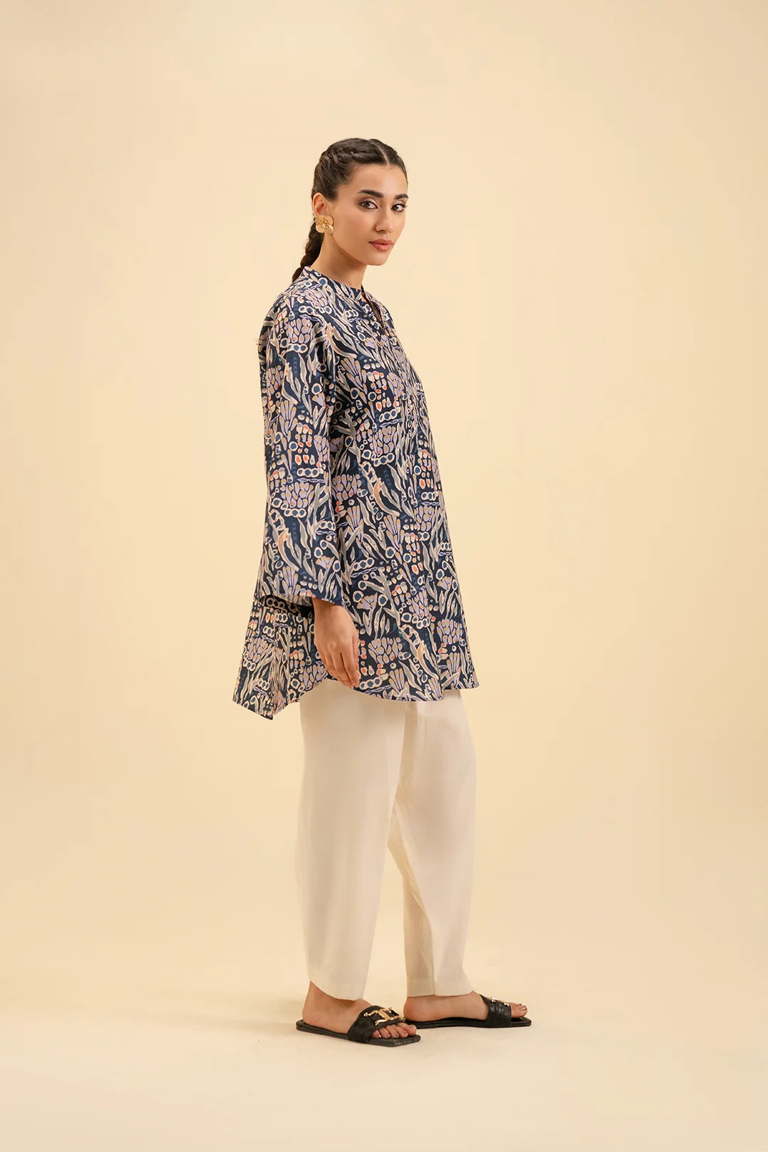 eastern fashion – printed cambric shirts for casual and formal wear.
