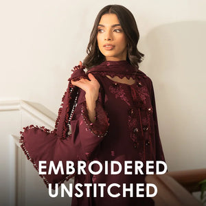 Embroidered