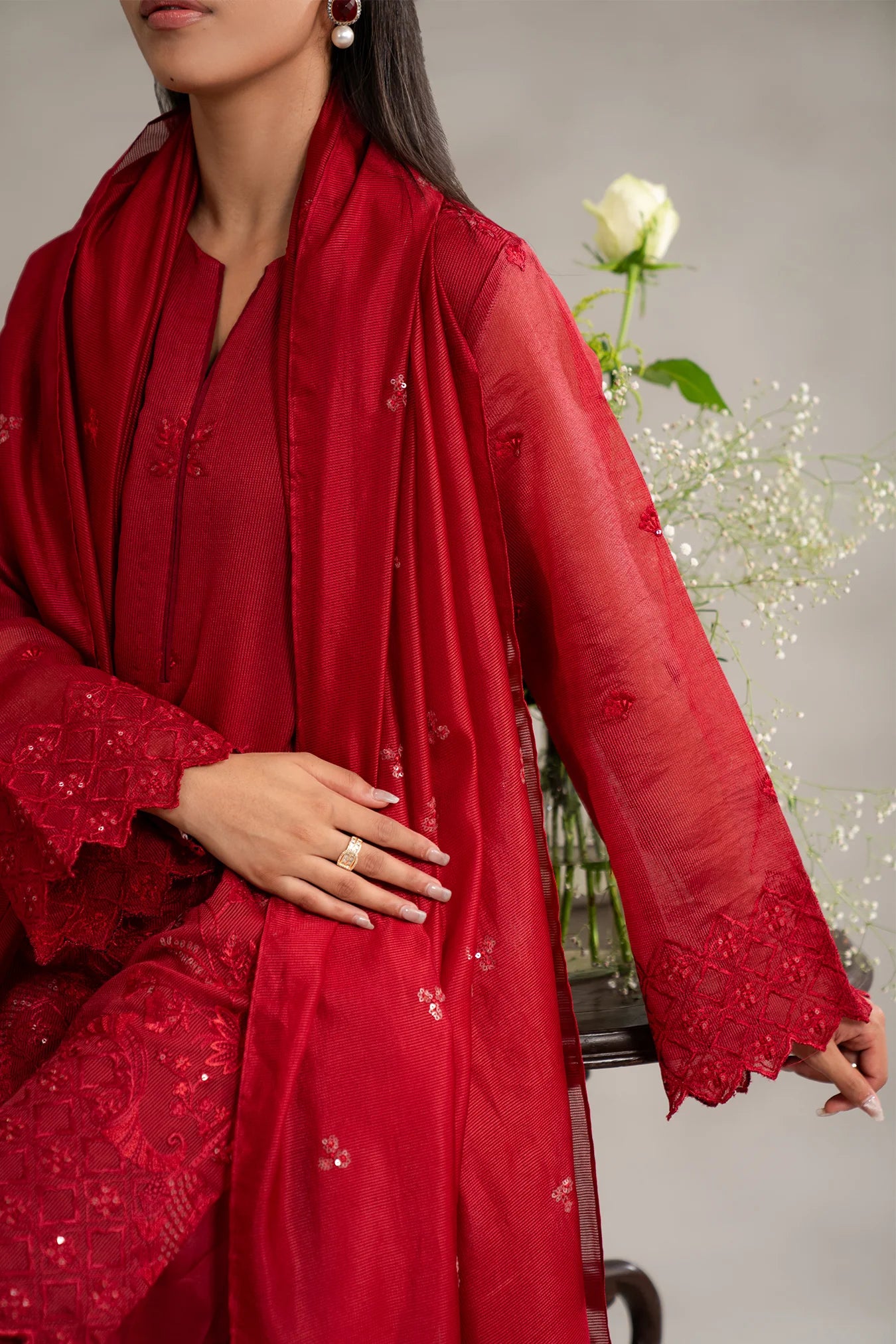 lawn cotton net suits of summer collections