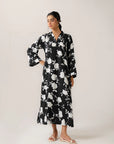 long shirts for girls with white floral design 2025