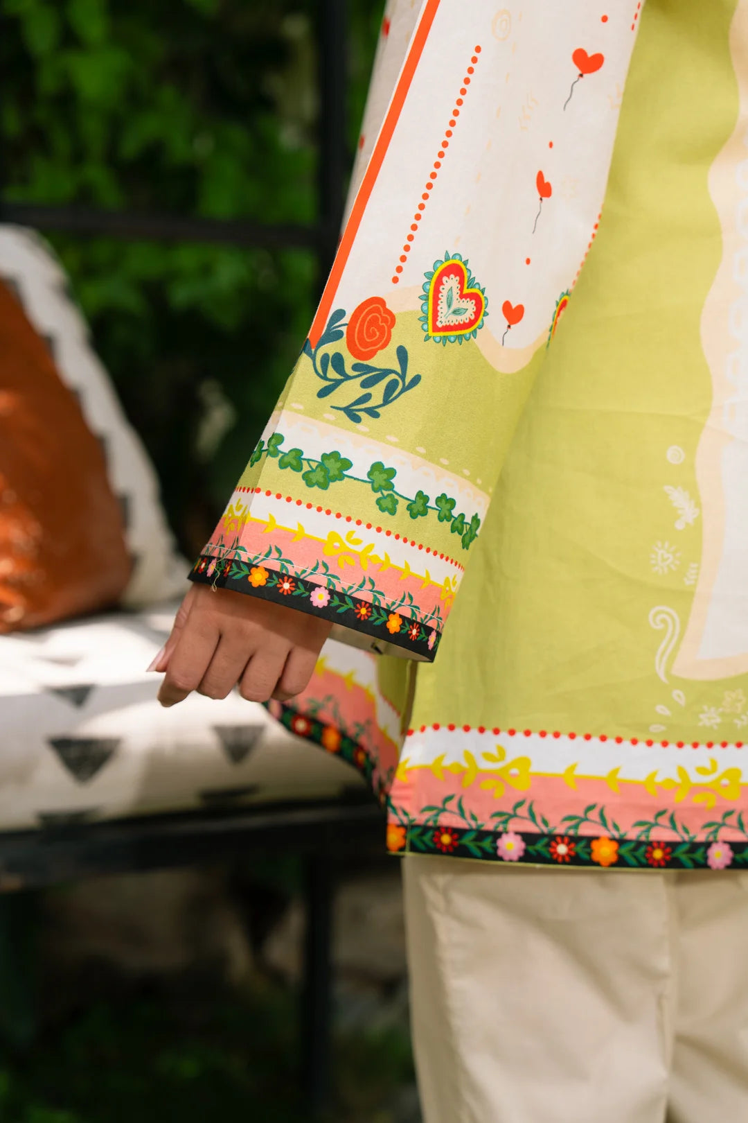 pastel cambric shirt for women
