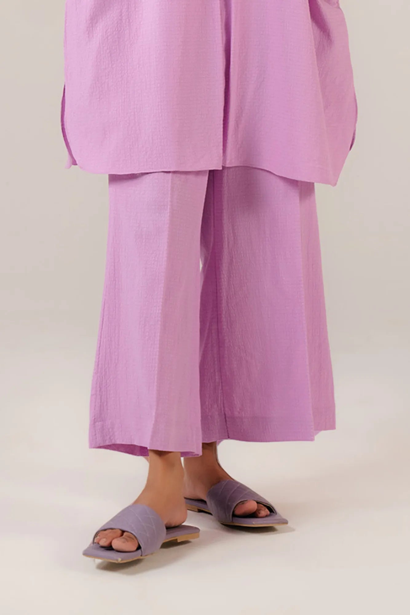pink-purplish basic Trouser for ladies
