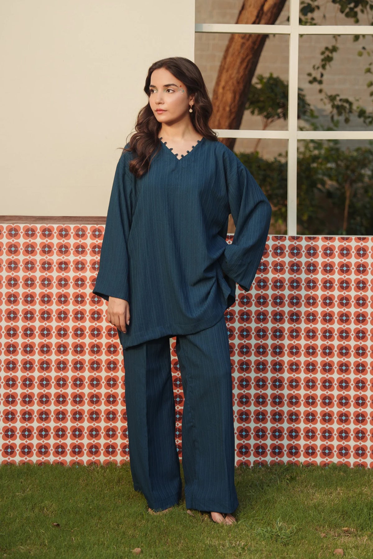 2 Piece  Co-ord Set Pret SS - 26