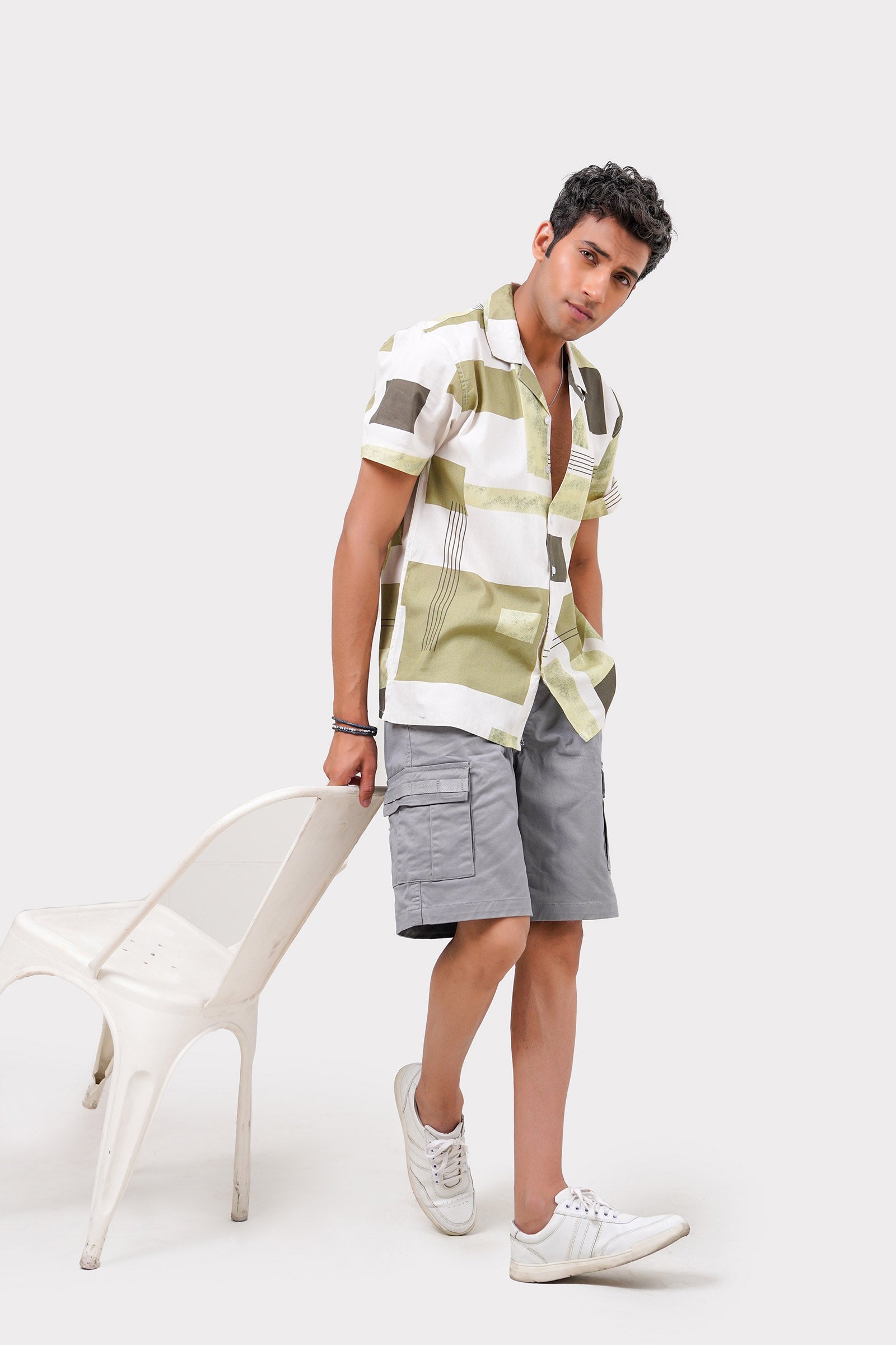 Printed Casual Shirt Beyond East Official