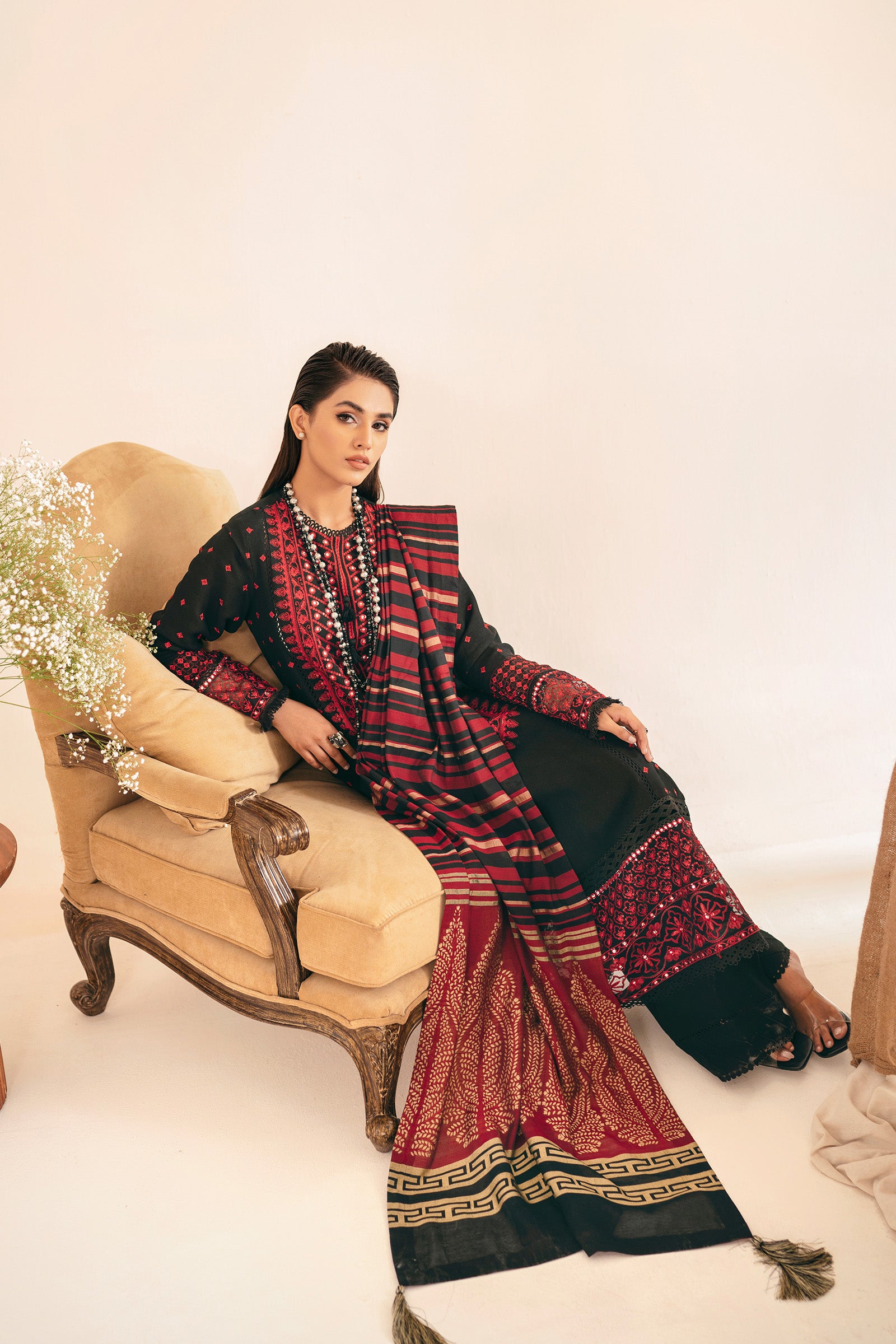3 Piece Mahrukh Khaddar Suit Beyond East Official