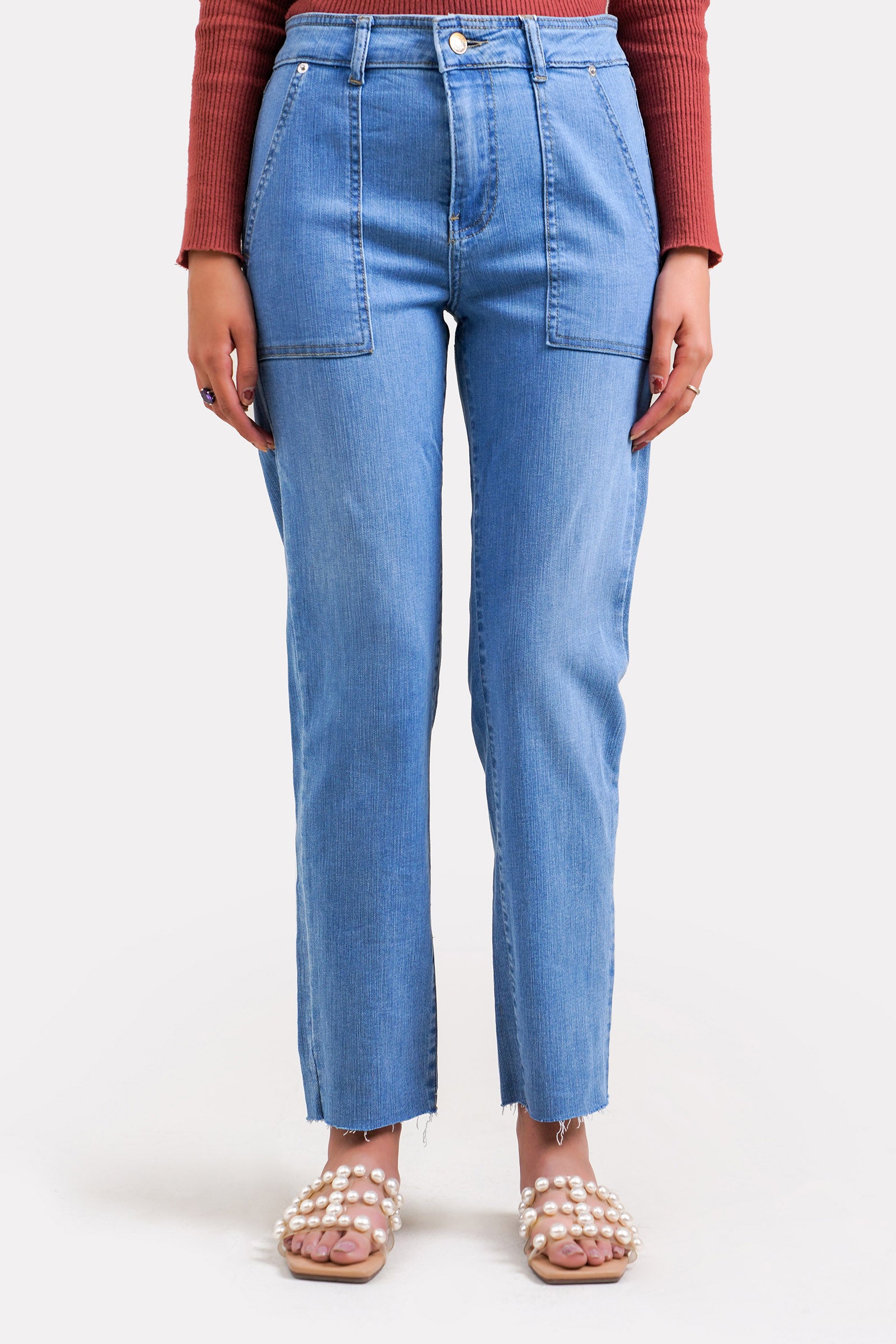 High Rise Jeans Beyond East Official
