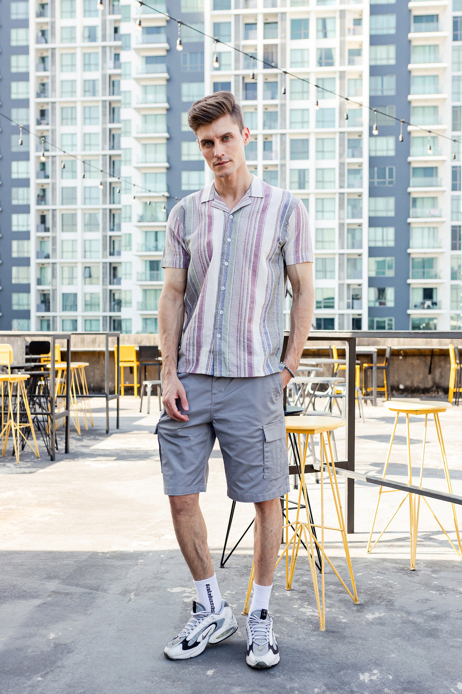 Striped Casual Shirt Beyond East Official