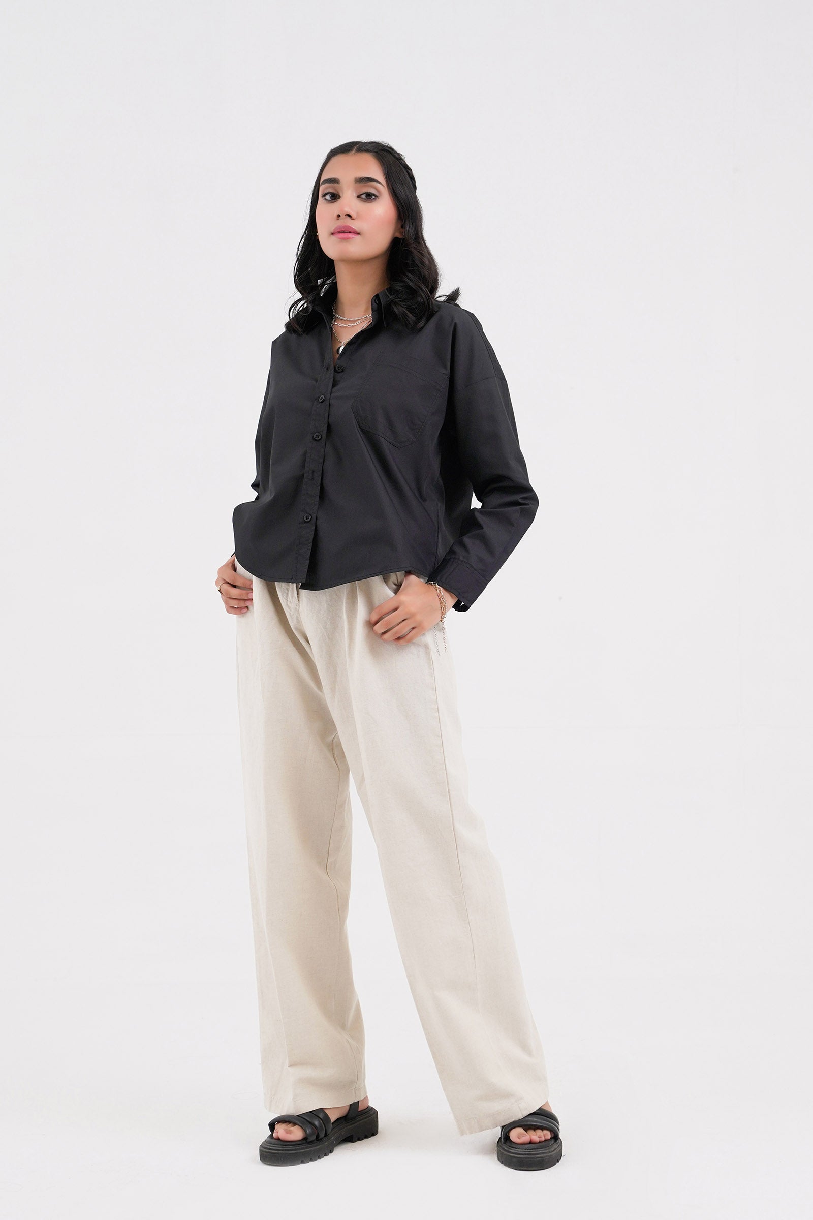 Button-up Shirt Beyond East Official