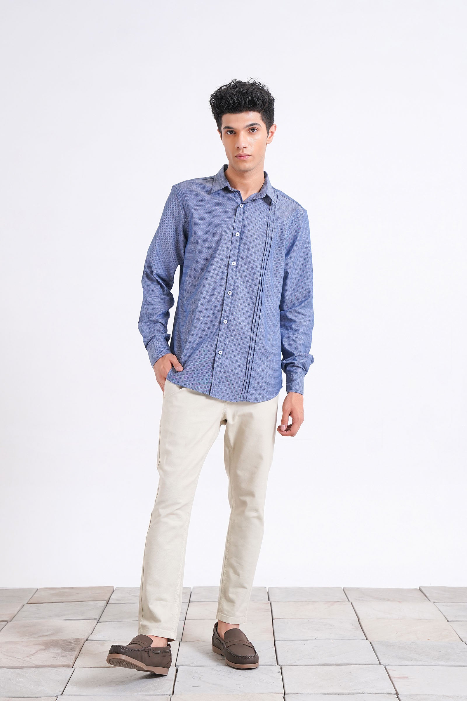 Solid Casual Shirt Beyond East Official