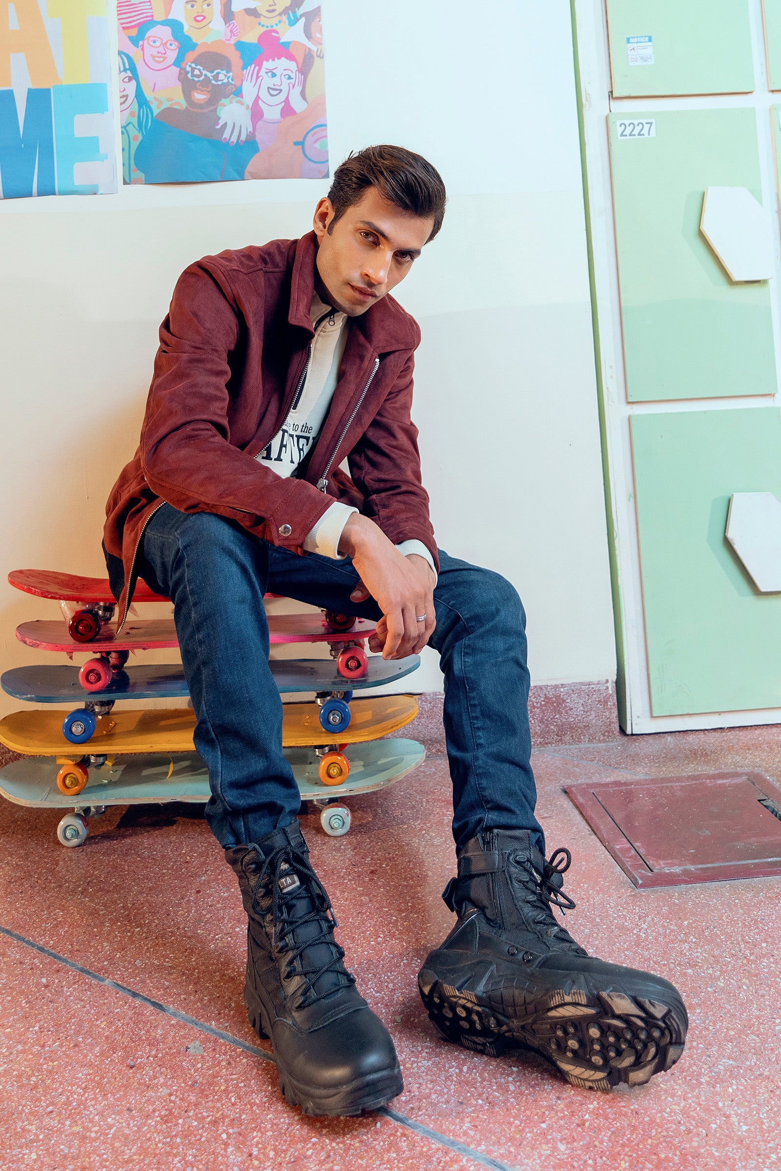 Suede Jacket Beyond East Official