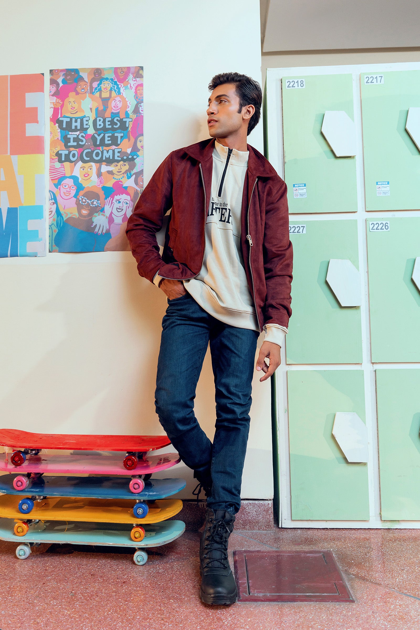 Suede Jacket Beyond East Official
