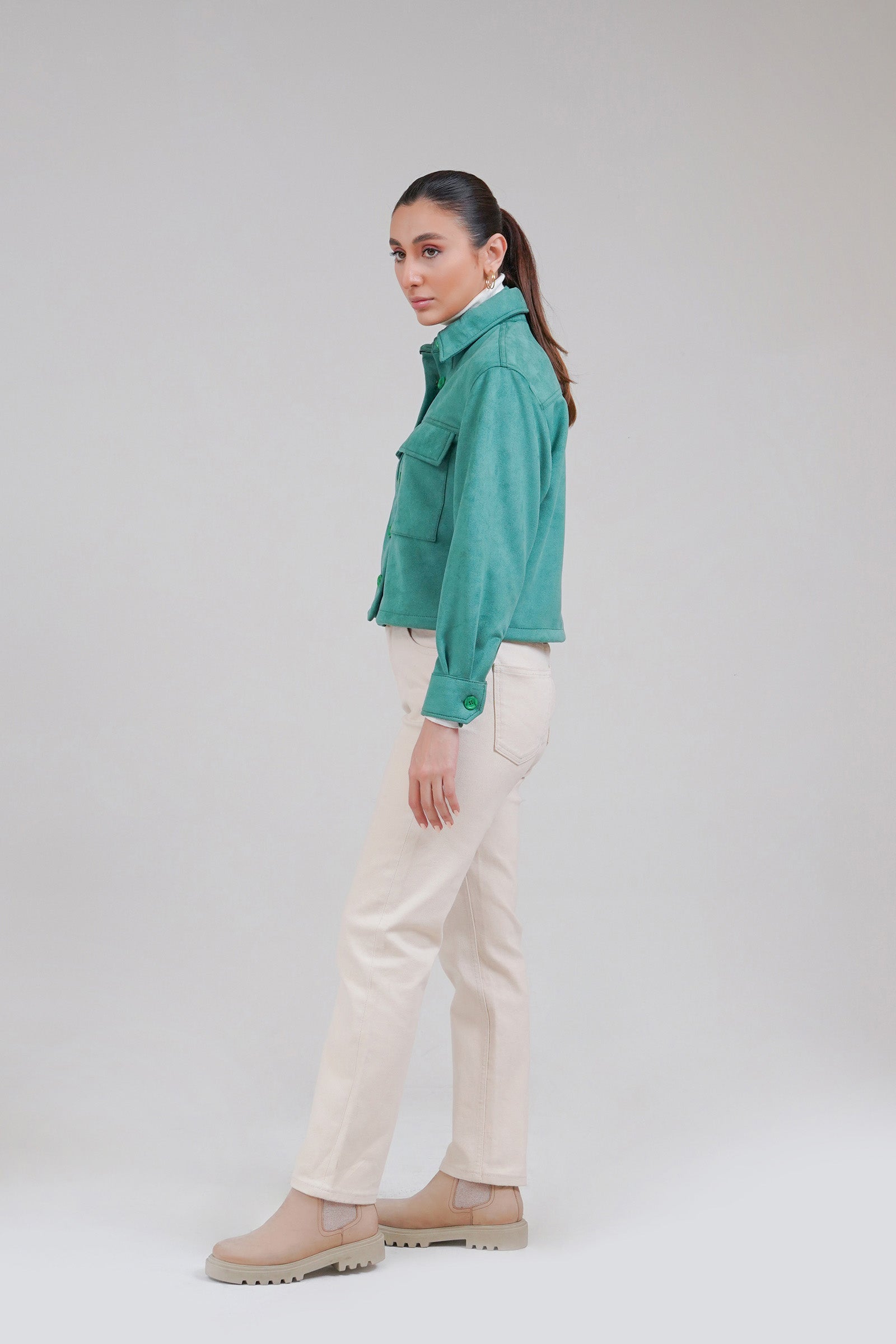 Suede Jacket Beyond East Official