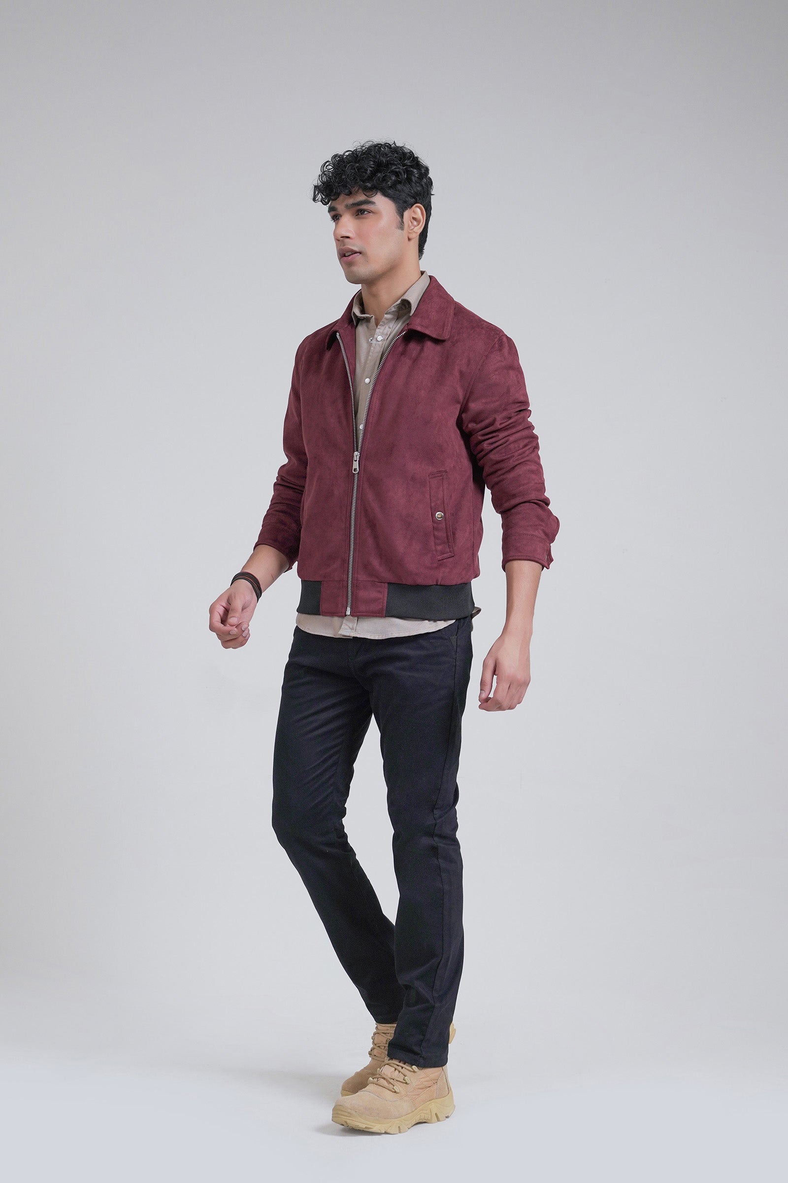 Suede Jacket Beyond East Official