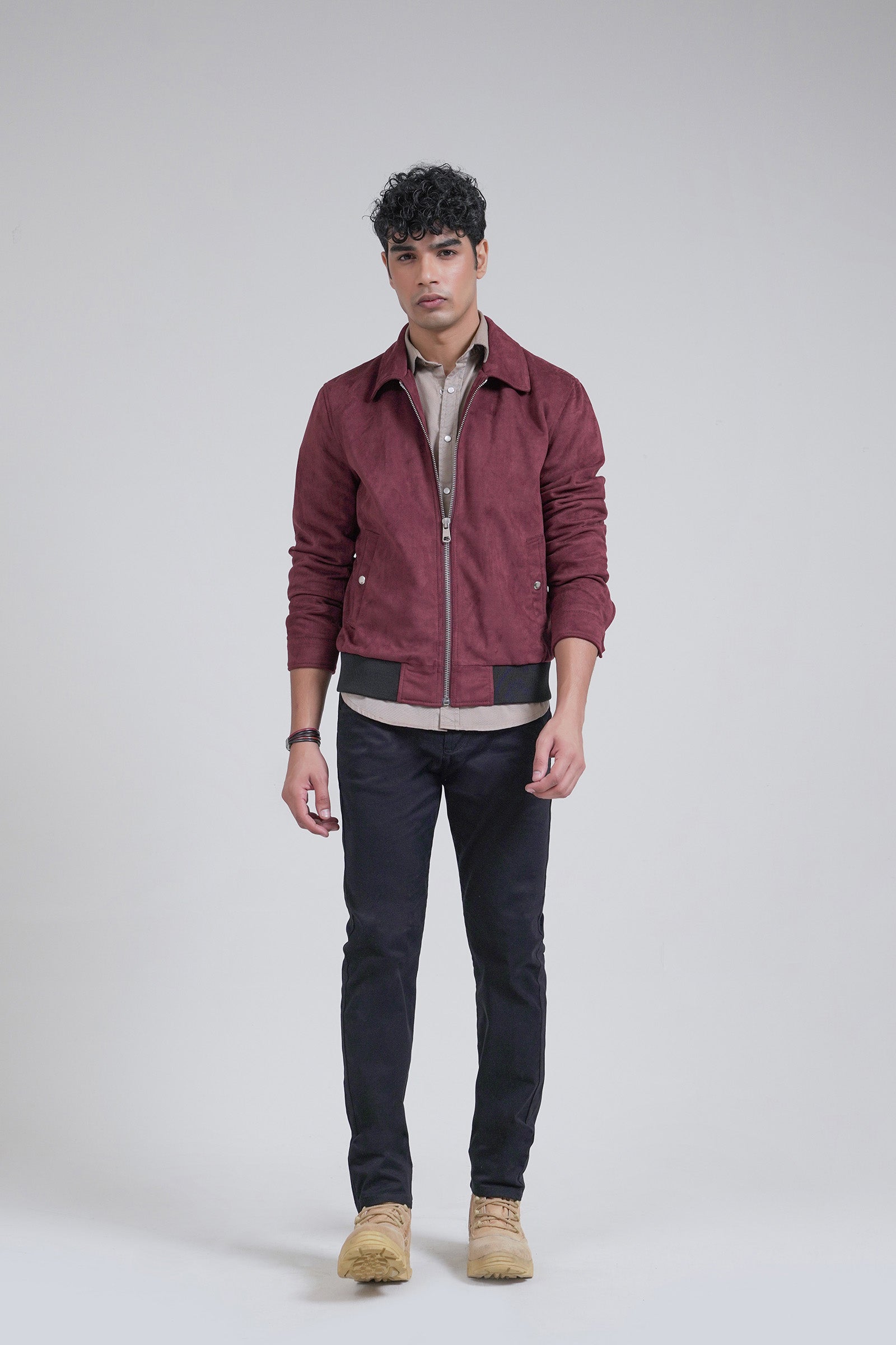 Suede Jacket Beyond East Official